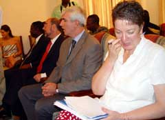 British MPs at the ceremony
