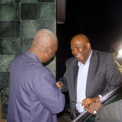 President Kabbah With Vice-President Berewa