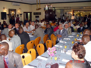 Participants at the ceremony