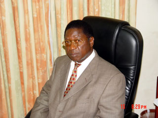 Minister of Presidential Affairs, Dr. Sheku Sesay
