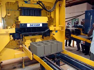 Concrete block-making Factory