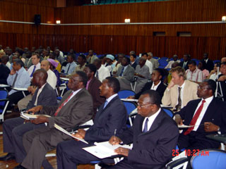 Participants at the ceremony