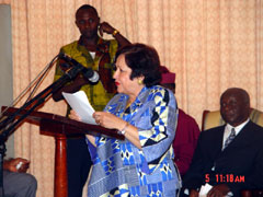 UNICEF Regional Director for West and Central Africa, Dr. Rima Salah