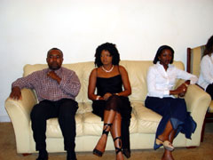 Zack Orji, Omotola Jolade-Ekeyinde and Genevieve Nnaji