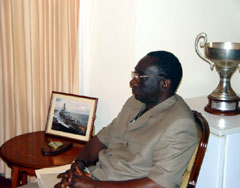 SLRA Managing Director Mr. Ismail Mohamed Kebbay