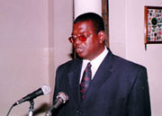 Presidential Spokesman, Mr. Kanji Daramy