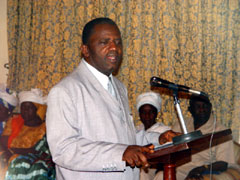 Local Government and Rural Development Minister, Mr. Sidikie Brima
