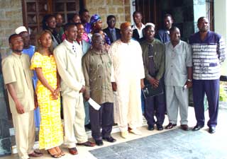 President Kabbah and Members of theWest African Youth Network